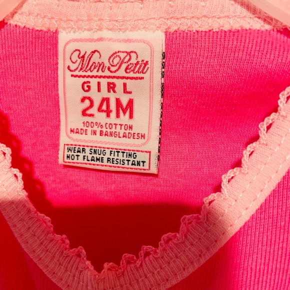 NWT Mon Petit 2-piece unicorn Pjs - Picture 4 of 4